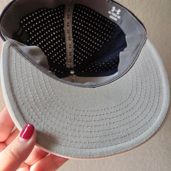 Texas Longhorns Under Armour Performance Fitted Legacy On-Field Fit Cap Sz. Med - Picture 7 of 16